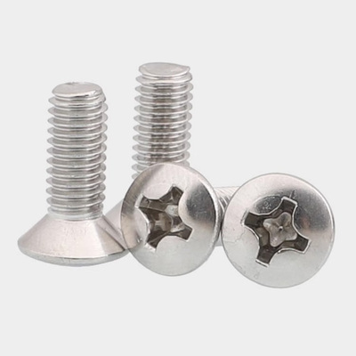 304不锈钢半沉头十字螺丝GB820小半平头十字槽螺栓M2M2.5M3M4-M10