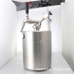 扎啤桶酒吧个性 Keg304不锈钢便携式 精酿酒桶 Beer StainlessSteel