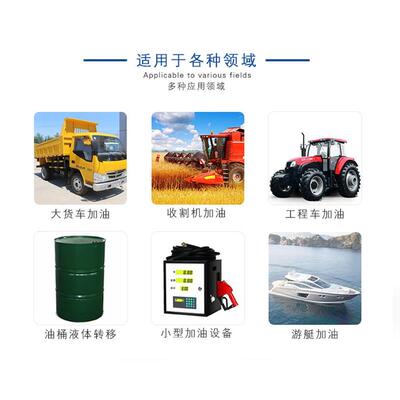 P-121直2v40124V微流齿轮油泵F加油泵自吸泵柴油泵吸油泵型抽油泵