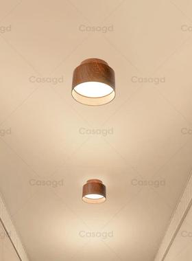 CA灯A全光谱护KOR眼明室装免开孔S筒灯上下发光客厅无主灯卧过道