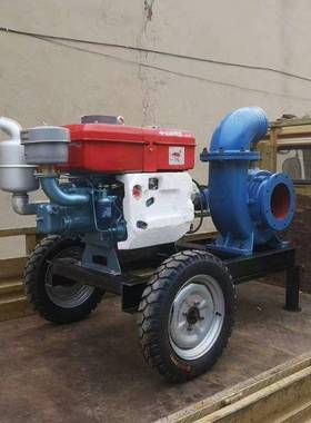 防汛抽水泵小型防冲涝汛高压四程抽AWH水泵吸柴油机自内水泵