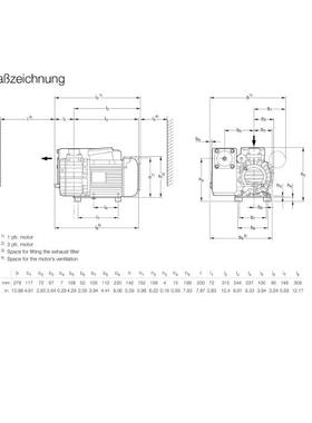 德国原装Ley封bold莱宝真空单AVN泵SV16B旋极油式片真空泵