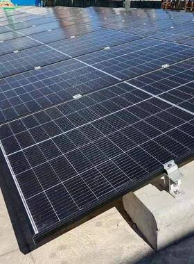 广东晶天390W太阳硅板35V能单晶半片并网户家庭屋顶光伏外发ODD电