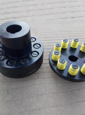 制HL型带L动轮28345齿式联轴器尼龙弹性柱销联轴柱器电机联轴器联