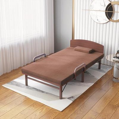 单床M老人人床孕妇叠床欧莱特PHL曼棕垫加高50C可折金属钢架床