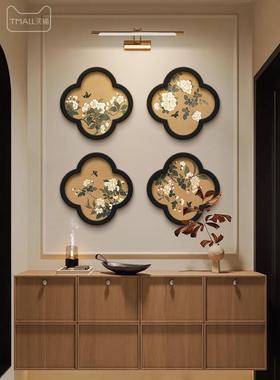 立体砂岩OGY法中国中古客装饰画风卧室床头餐厅厅斗柜茶室挂画玄