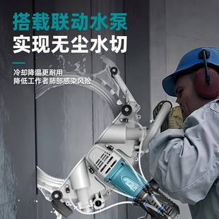 博大环锯免调节无刷高钢频BL2-410大功率混T土筋切墙机门XKX泥窗