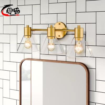 美式古前风灯简约壁灯工业9245浴室卫复生间洗漱台镜化妆镜前灯