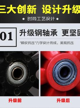 李手拉车轻便小推车小拉拉家用行货61890拖车爬楼车拉杆车购物买