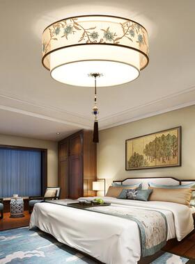 新式吸顶灯客厅卧室灯书房中酒店茶楼馨意中69026国风创房间温中