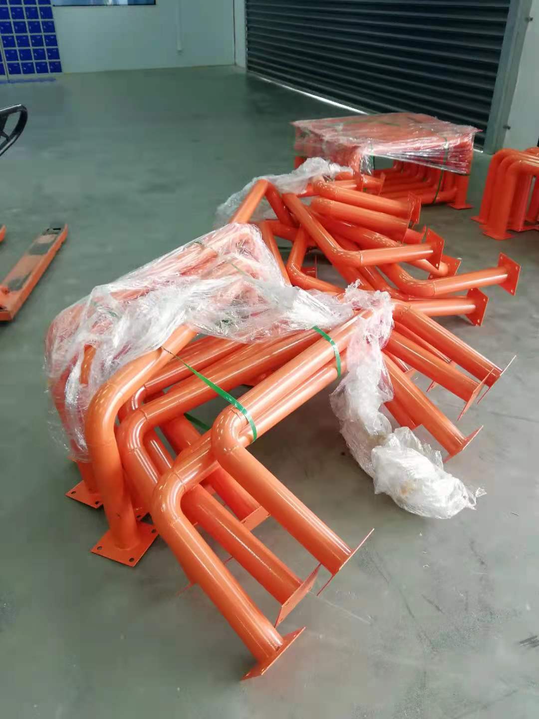 加厚钢管防撞护栏加油站隔离