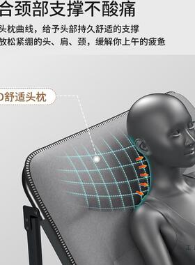 睡折床XCZ单人床午工位成人午叠休床简易家用睡觉办室便公携躺椅