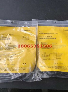 没开封TURCK传感器LOIR2M-BS18-VP6X2~议价