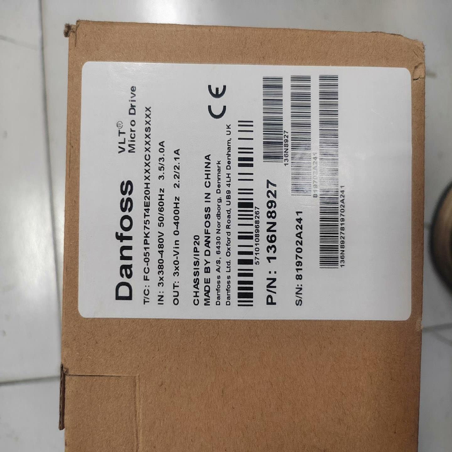丹佛斯变频器fc-051pk75t4e20h带（基数电子）