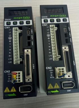 上银mega-fabsD2-0423-S-B0-2带电机FRMS402B5A6A伺服电机驱动器