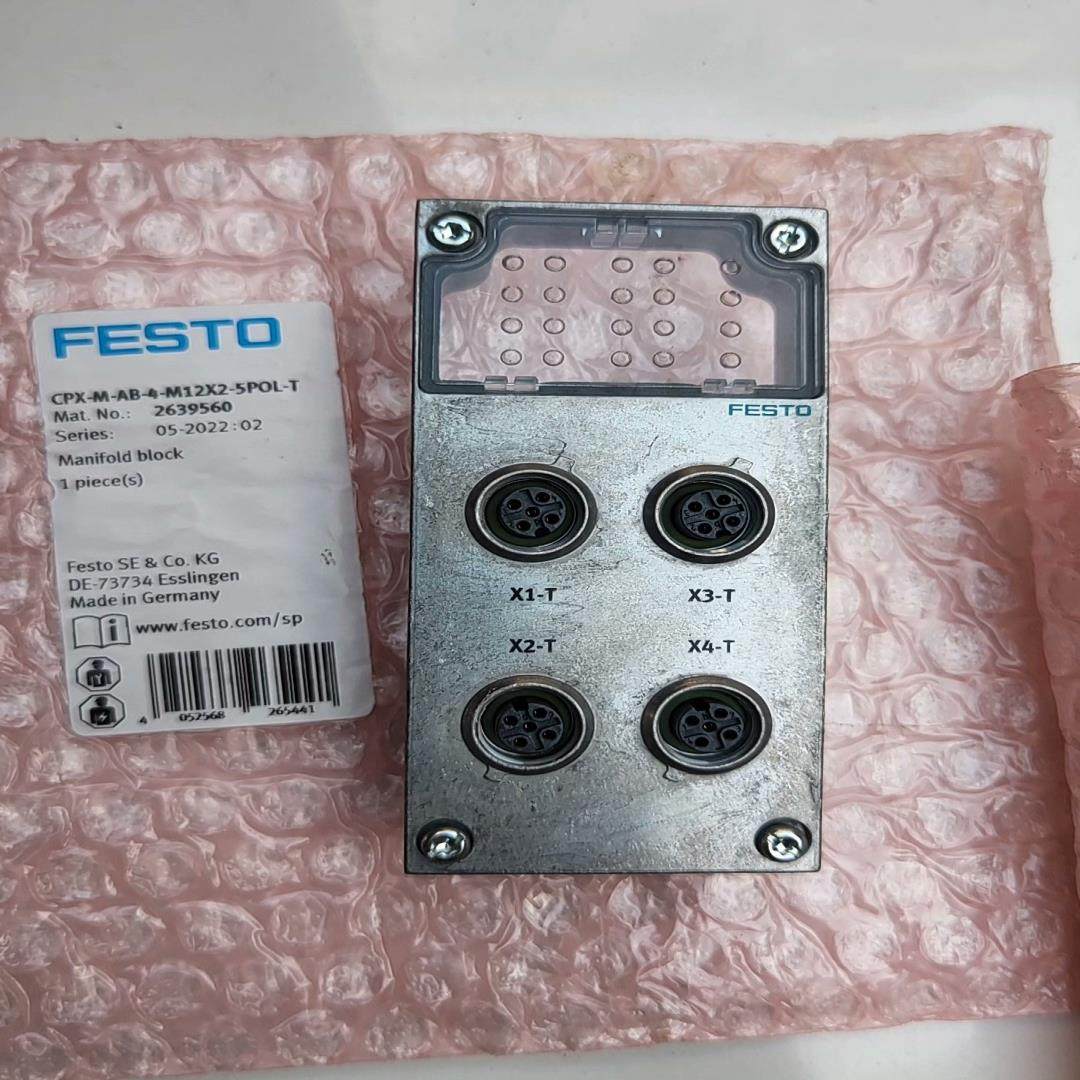 【汇生 】费斯托2639560 CPX-M-AB-4-M12X2-5P【议价】