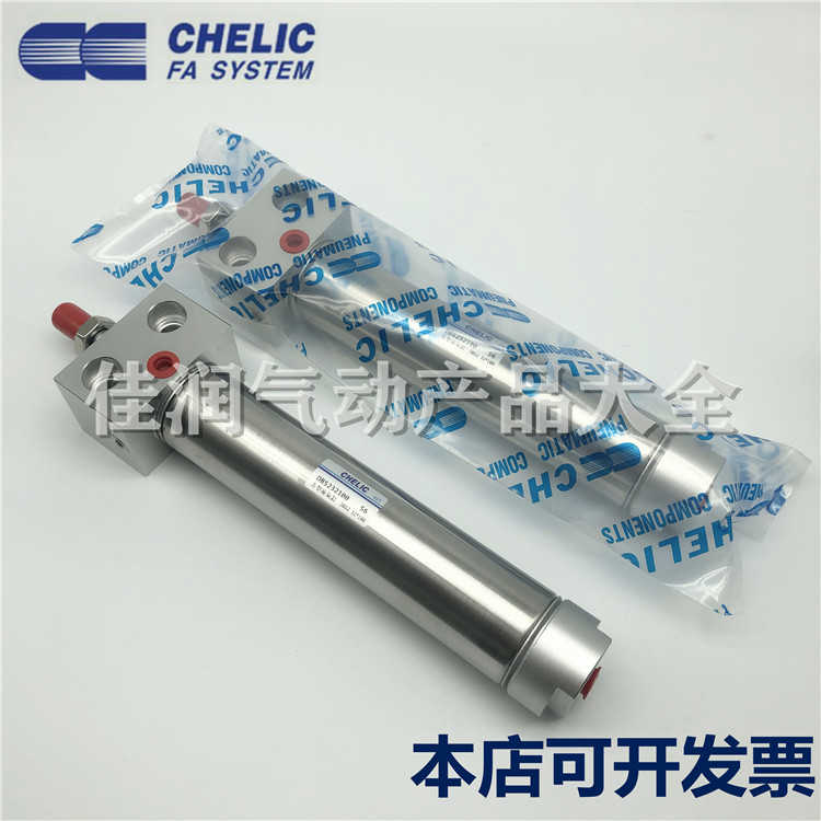 CHELIC气立可方座型气缸DBF2/DBS2 20X25X50X75X100X125X150X300S