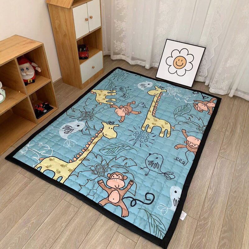 可折叠小尺寸爬行垫婴儿无毒无味家用宝宝爬爬垫儿童地垫宠物机洗