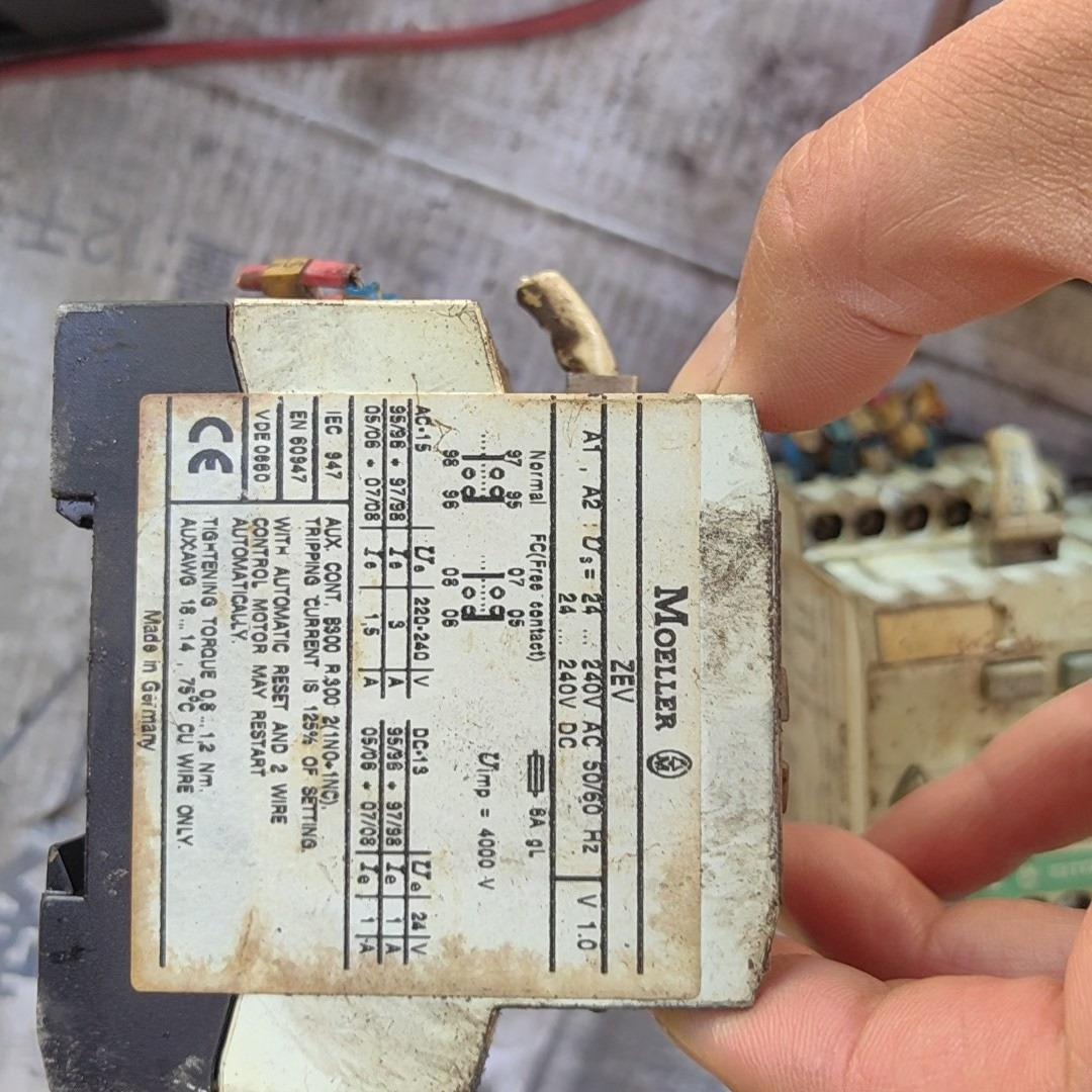 穆尔 MOELLER 过载继电器 ZEV ZEV-XSW（憨憨电子）