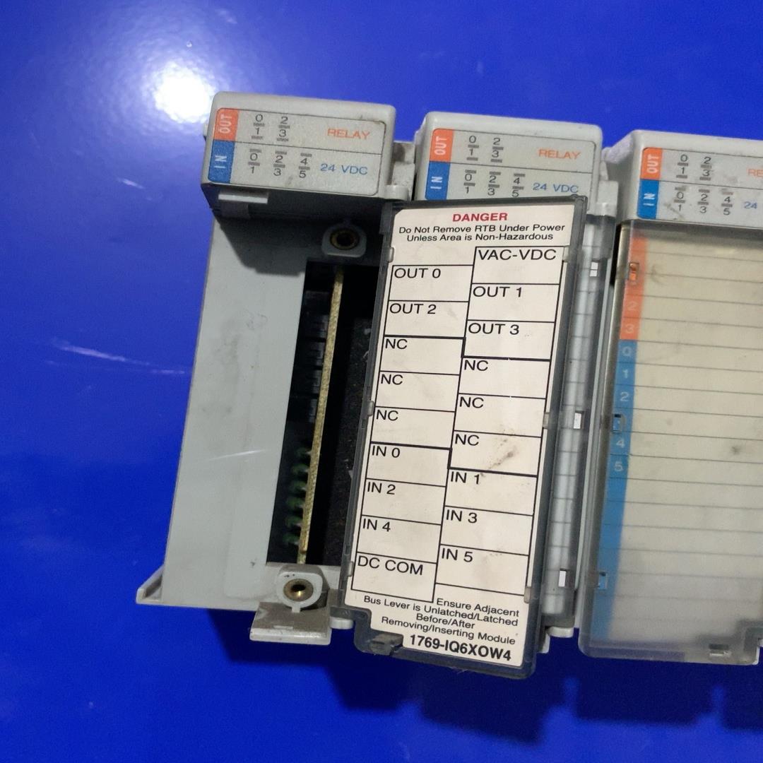 AB罗克韦尔PLC模块1769-IQ6XOW4没有端子，喜欢(崽崽配件）