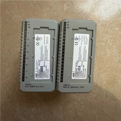 【汇生】ABB模块，功能完好，成色如图，型号如下：AI810-EA【议
