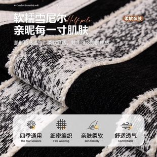 厂促法式 通用防猫爪沙发 轻奢级感沙发巾一整张全盖2025年新款 四季