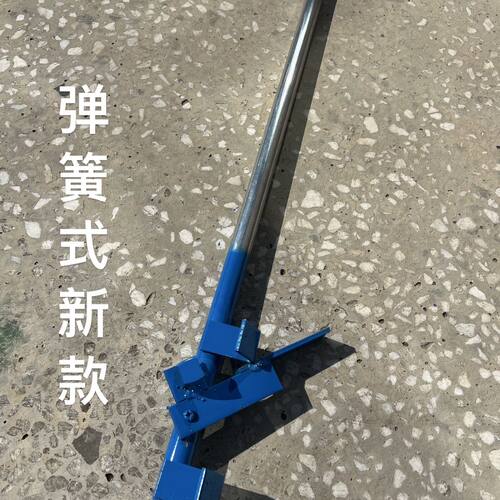 新款农用弹簧式助力插管插杆器竹子杆豆角架大棚管通用弹簧支撑