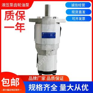 AFP F416 L液压泵高压动力泵 F550 合肥长源液压双联齿轮油泵CBQT