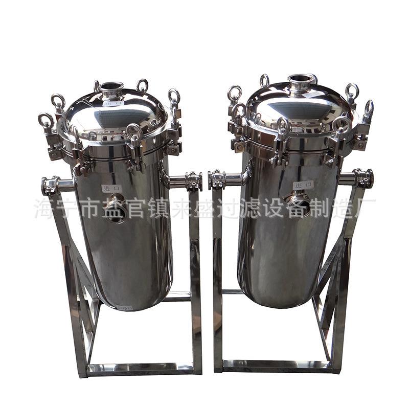 旋转式钛棒滤芯桶 支持各种规格样式 精密工业活性炭芯式过滤器