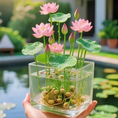 水培碗莲种子易养四季开花