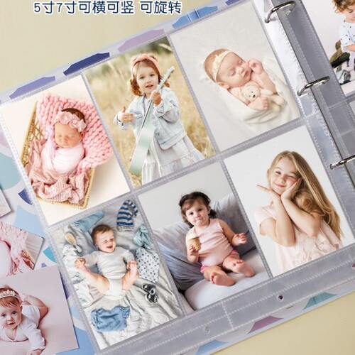 twinklekids5寸全竖版横版儿童成长相册6寸7寸宝宝礼物家庭影集