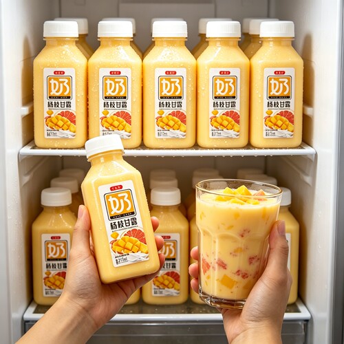 【买一送一】杨枝甘露风味饮料215ml*24瓶箱新日期网红爆款0脂肪