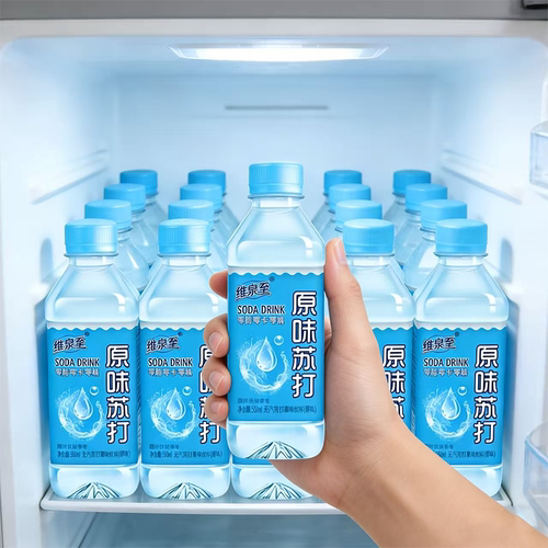 苏打水整箱24瓶350ml批特价0糖0脂0卡无气弱碱性饮料非矿泉饮用水