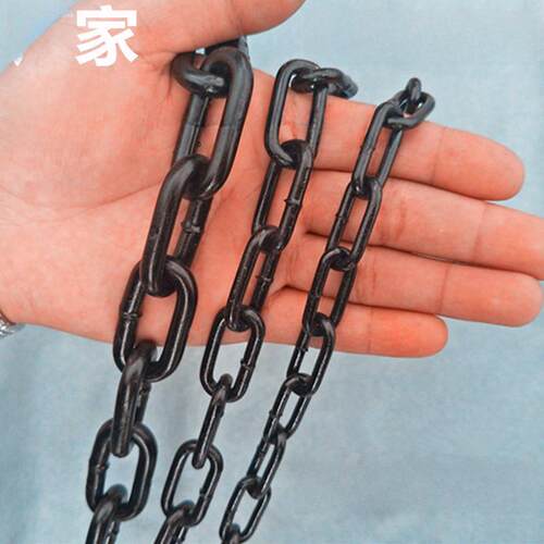 3.5mm粗黑炼黑粗吊灯炼粗酒吧网吧隔断装饰铁炼栅栏黑铁炼