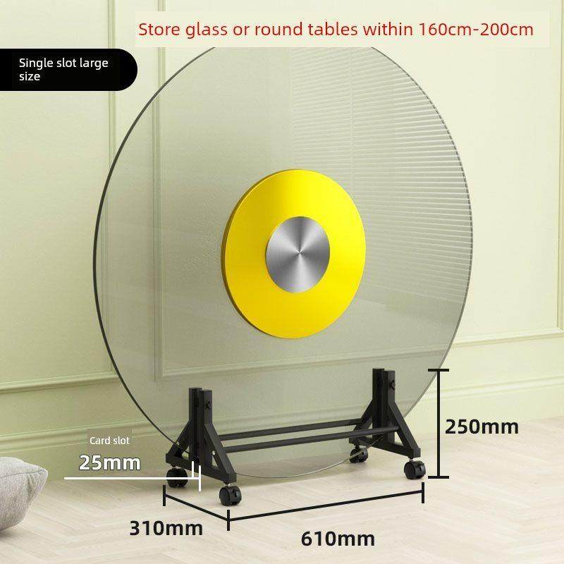 落地式圆形桌面展示架钢化玻璃金属底座支架圆桌旋转盘餐桌收纳架,住宅家具,桌面/转盘,淘宝优惠券,粉丝福利购,淘宝优惠卷