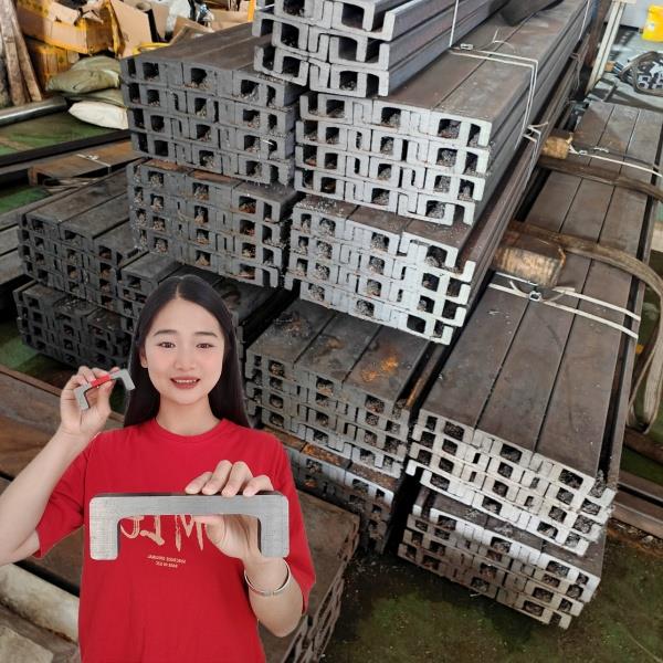 厂家直销加厚槽钢叉车门架槽钢C型轨道钢H型J型叉车门架横梁现货