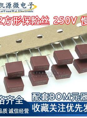 392方形保险丝 250V 慢断 T500mA T1A T2A T3.15A T4A T5A T6.3A