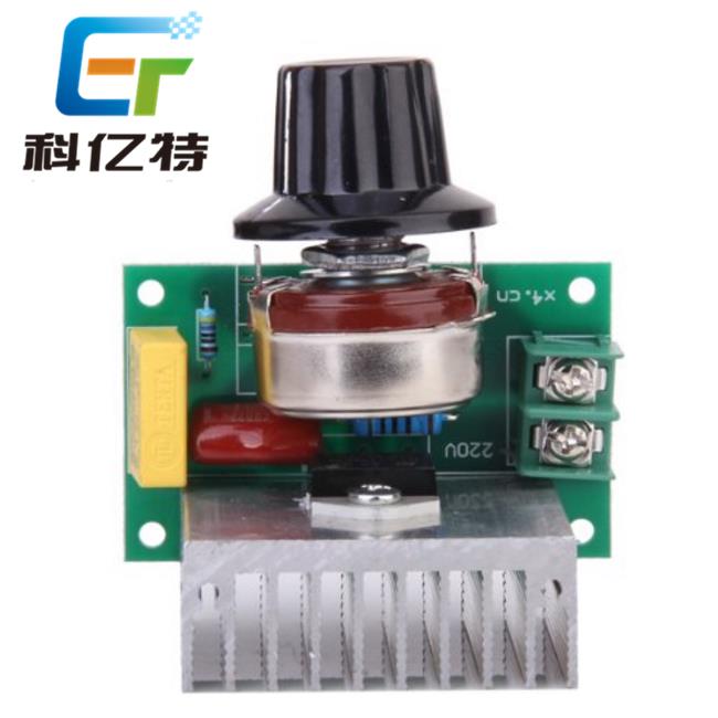 AC220V/4000W电机调速器 电炉风机大功率 调光 调温 调压开关