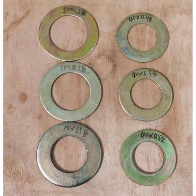 新源远山65/75轮式挖掘机40/50斗销轴套调整垫片/斗轴垫片马拉头