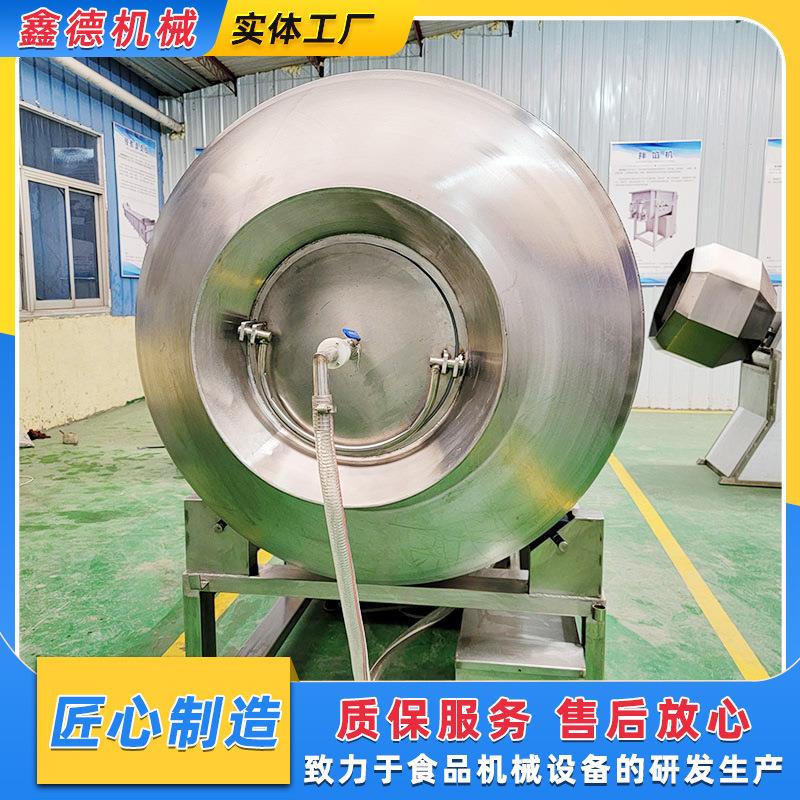 全自动鸡排鸡翅真空滚揉机 酱菜酸菜腌制搅拌机 鸡胸肉入味滚揉机