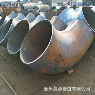 河北弯销头家货售 钢制弯头 大口径焊接弯厂头 螺现旋钢管90°