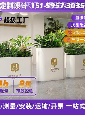 led外创意太阳能灯隔光广场奶茶餐饮店花摆商业断围栏户29834外组