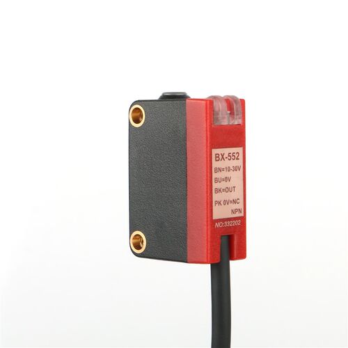 方形激光漫反g射光电开关传感器BX-552红外感应开关可见光 质保2