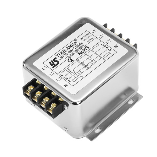 CW12C系列YUNSANDtA电源滤波器三相四线交流高性能抗干扰60A