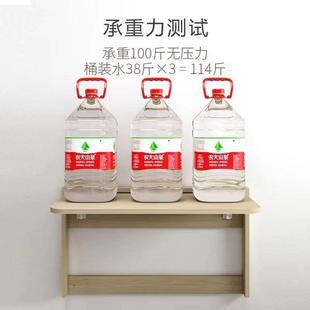 桌子壁挂板多能折桌隐形挂墙实木电脑桌小户型吃功饭儿叠童写RSC