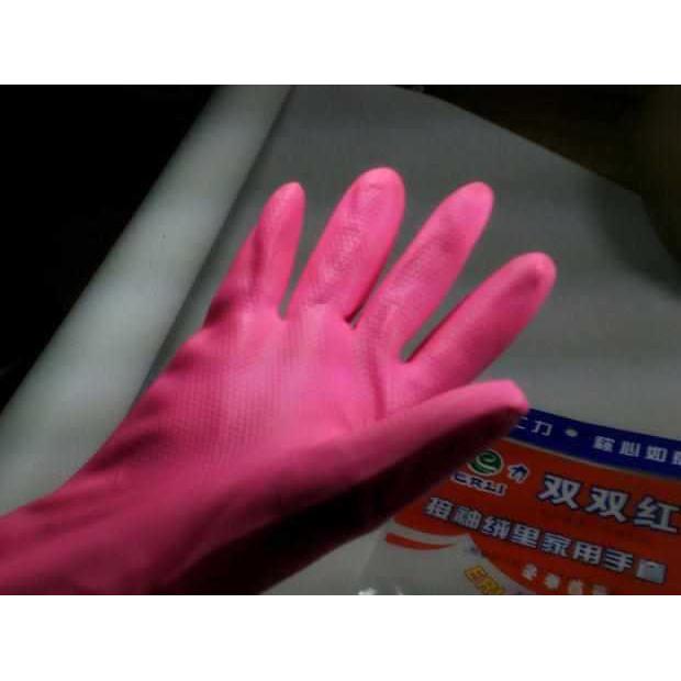 短耐款磨防水加家务乳胶塑胶橡胶胶手皮套洗衣洗F95H85J8碗清洁保