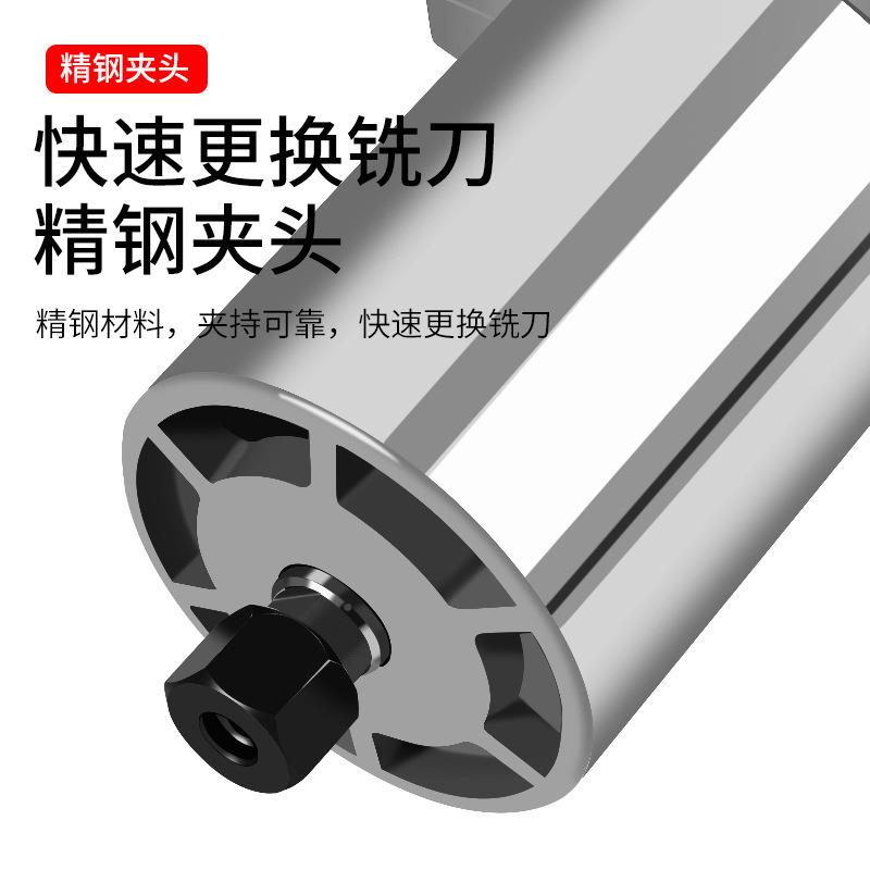 充无多刷锂电塑修边机电式功能木FYT工铝板开槽工具电木铣雕刻机