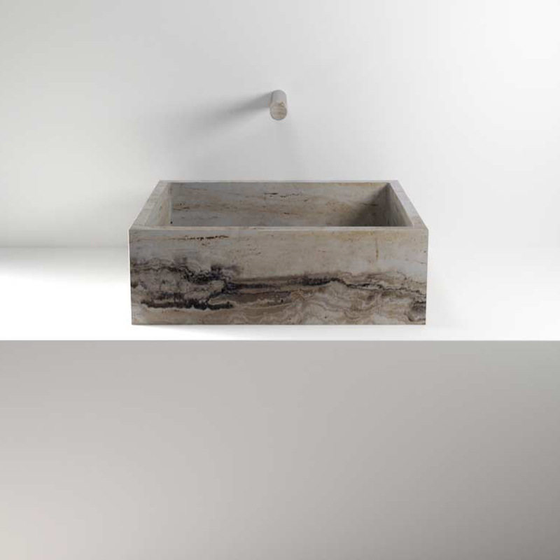 厂家直销天然大理石轻奢浴室立盘