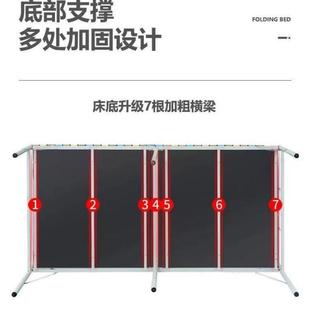 简826单床家用易午休床简易出租屋硬板木板床折床成人人午睡叠办