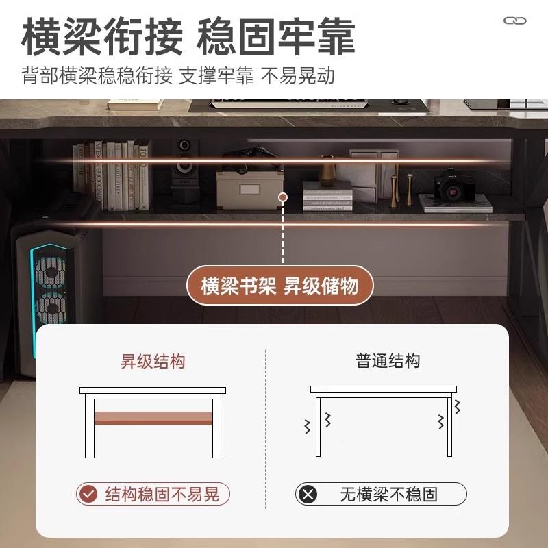电脑桌台式卧室家用电竞桌套椅QLC简装易书桌小户型办公桌工台作
